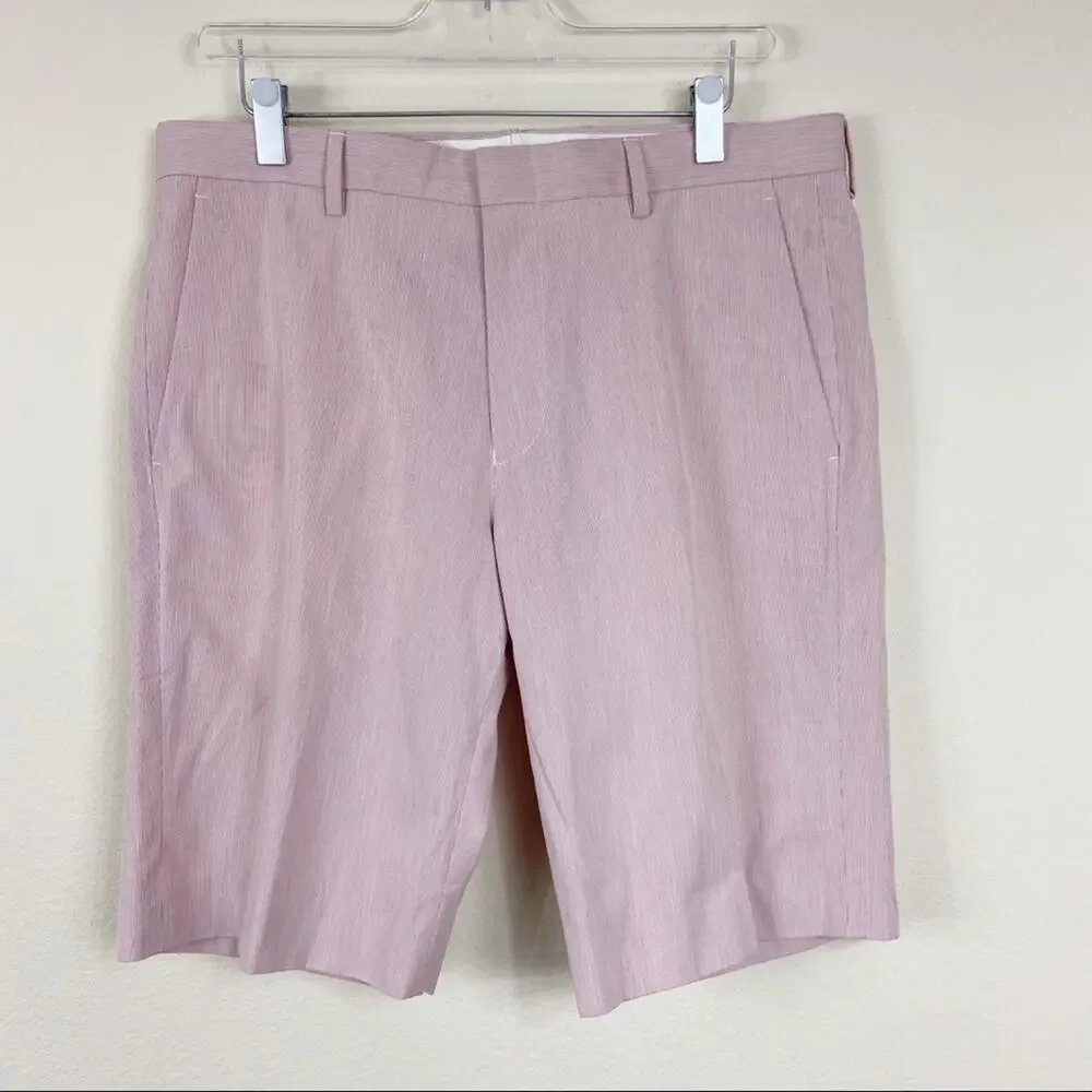 NWT J. Crew | Fine Striped Shorts Sz 32